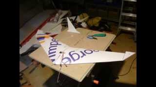 Cheap Correx RC Delta Wing [upl. by Jemine]