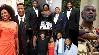 Découvrez la famille de Denzel Washington [upl. by Eemak]