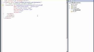 SharePoint Creating Content Types for SharePoint 2010 in Visual Studio 2010 [upl. by Cassell]