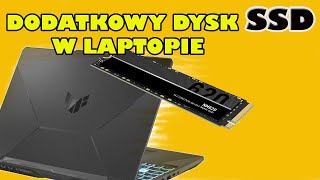 Montaż dodatkowego dysku SSD w laptopie [upl. by Teeniv]