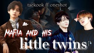 mafia and his little twins  taekook ff little space oneshot  taekook oneshot [upl. by Nnhoj]