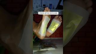 kinoki detox koyo kaki penyerapan racun obatherbal [upl. by Spector]