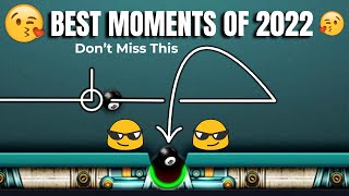 8 Ball Pool Rewind 2022  Best WTF  INSANE  FUNNY amp Epic Moments  Level 999 Shots  GamingWithK [upl. by Otsirave]