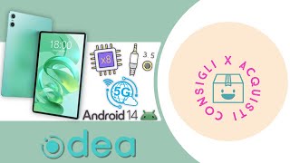 ODEA Tablet 10 Pollici OctaCore con WiFi e Android 14 Potenza e Connettività Avanzate 📟💻amazon [upl. by Laddie74]