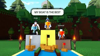 ROBLOX Build a Boat FUNNY MOMENTS  CHALLANGE 2 [upl. by Eugenie]