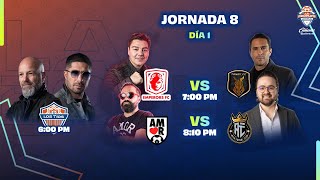 Los Tíos  Emperors FC vs Tanos FC  Amor FC vs Reta FC  J8 Día 1 de La People’s League [upl. by Ytteb]