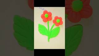 Clay Diya flower banano shorts art foryou creative satisfying technique trending [upl. by Im]