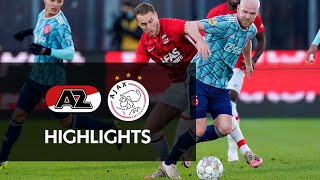 Highlights AZ  Ajax  Eredivisie [upl. by Furmark]