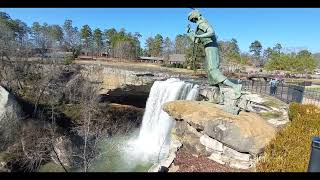 Noccalula Falls in Gadsden Alabama [upl. by Adnahsal192]