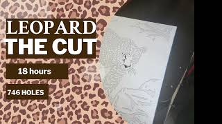 Scroll saw Leopard Cut [upl. by Anitsenre892]