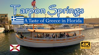 Tarpon Springs  A Taste of Greece in Florida [upl. by Intruoc114]