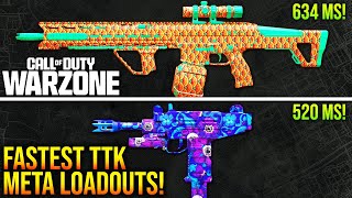 WARZONE Top 5 BEST TTK META LOADOUTS After Update WARZONE 3 Fastest TTK Weapons [upl. by Reste364]