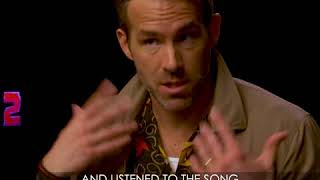 Ryan Reynolds on how Celine Dion ended up on the Deadpool 2 soundtrack interview 2018 [upl. by Schurman51]