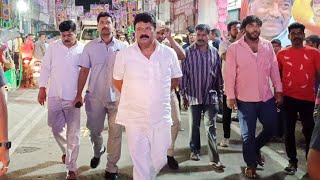 Talasani srinivas yadav entry at secunderabad Bonalu  Talasani skylab yadav thottela procession [upl. by Atiuqel275]