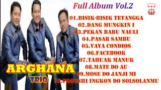 ARGHANA TRIO FULL ALBUM VOL 2LAGU BATAK  LAGU BATAK TERBARU [upl. by Buzzell]