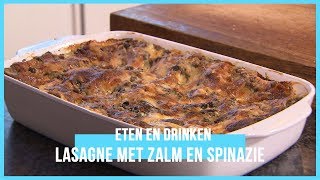 Hoe maak je lasagne met zalm en spinazie [upl. by Arada]