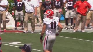 Jake Fromm vs Georgia GDay Game 2017 [upl. by Aicenra]