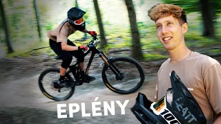 Végre Egy Igazi BIKEPARK Itthon  Eplény Vlog [upl. by Edasalof]