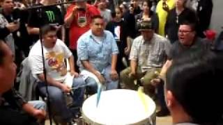 Northern Cree Singers  Wabeno Powwow 2011 [upl. by Hteazile]