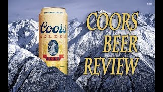 Coors Beer Review [upl. by Amory]