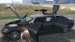 GTA 5 Online Turreted Limo test GTA V [upl. by Dougherty323]