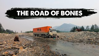 The Road Of Bones  Hitchhiking Russias Most Dangerous Road quotKolymaquot Magadan  Yakutsk [upl. by Aihpled]