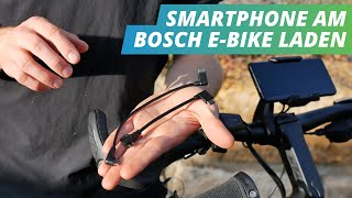 Smartphone Laden am Bosch EBike  Elektrofahrrad24de [upl. by Charlet]