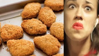 CHICKEN NUGGETS FROM SCRATCH Cooking tutorial [upl. by Nawad]