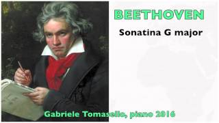 Beethoven Piano Sonatina in G major [upl. by Naltiak]