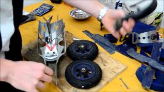 How to disassemble a pair of skikes Tutorial 007 [upl. by Yerahcaz]