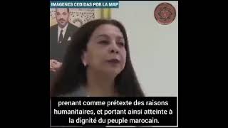 Lambassadrice du Maroc explique les raisons de la crise avec lEspagne [upl. by Aronle970]