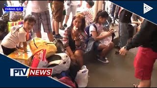 Sitwasyon sa Araneta Bus Terminal normal pa rin [upl. by Lea]