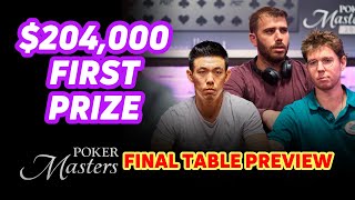 Poker Masters HighStakes Action  Event 5 OneHour Final Table Preview [upl. by Barbie179]