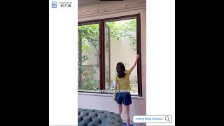 Double roller screen mosquito mesh net for window [upl. by Avihs]