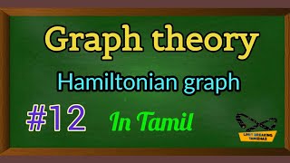 Hamiltonian graph  Hamilton path  Hamilton cycle  With examples  Graph theory [upl. by Enrahs]