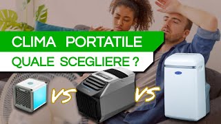 Qual è il MIGLIOR CLIMATIZZATORE PORTATILE senza unità esterna [upl. by Ardnoek]