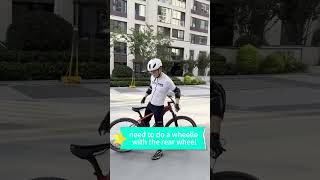 Obstacle Cycling and wheelie🚴‍♀️ cycling challenge westbiking [upl. by Jolynn]