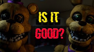 This FNAF game was made ONLY IN 24 hours Last Shift [upl. by Ocnarfnaig64]