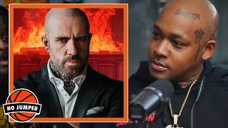 Gee Uno Threatens Adam22 amp Adam Stands on Business [upl. by Ynnod]