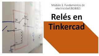 Relés en Tinkercad [upl. by Nahtanod]