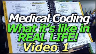 MEDICAL CODING IN REAL LIFE FOR AN OBGYN SPECIALTY CODER  EPISODE 1 [upl. by Ajax]