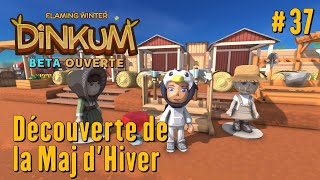 Dinkum  Lets Play 37  Découverte de la Mise à jour de LHiver  Flaming Winter [upl. by Zaccaria]