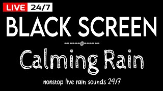 Say Goodbye to Insomnia with Black Screen Rain Sounds for Sleep amp Relaxation  Sleep Sounds Rain [upl. by Darci]