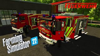 FS22 Feuerwehr Einsatzfahrzeuge im Überblick fs22 feuerwehr mods [upl. by Nylicaj]