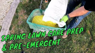 Spring Lawn Care and Lawn Equipment Maintenance PreEmergent [upl. by Myo]