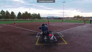 Natalie Vianello 2027 Single vs Top Gun 16U NTL STL Mazzola Shanks [upl. by Frear617]