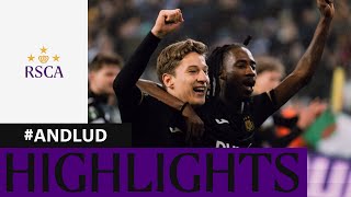 HIGHLIGHTS RSC Anderlecht  Ludogorets  20222023 [upl. by Joya]