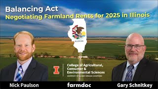 Balancing Act Negotiating Farmland Rents for 2025 in Illinois [upl. by Aisetal]