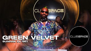 GREEN VELVET SUNRISE Dj Set OfficialClubSpace  Miami presented by Link Miami Rebels [upl. by Nirad]