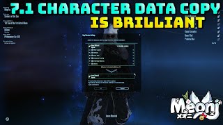 FFXIV Easily Copy Character Settings To Alts  71 Feature [upl. by Lekkim]